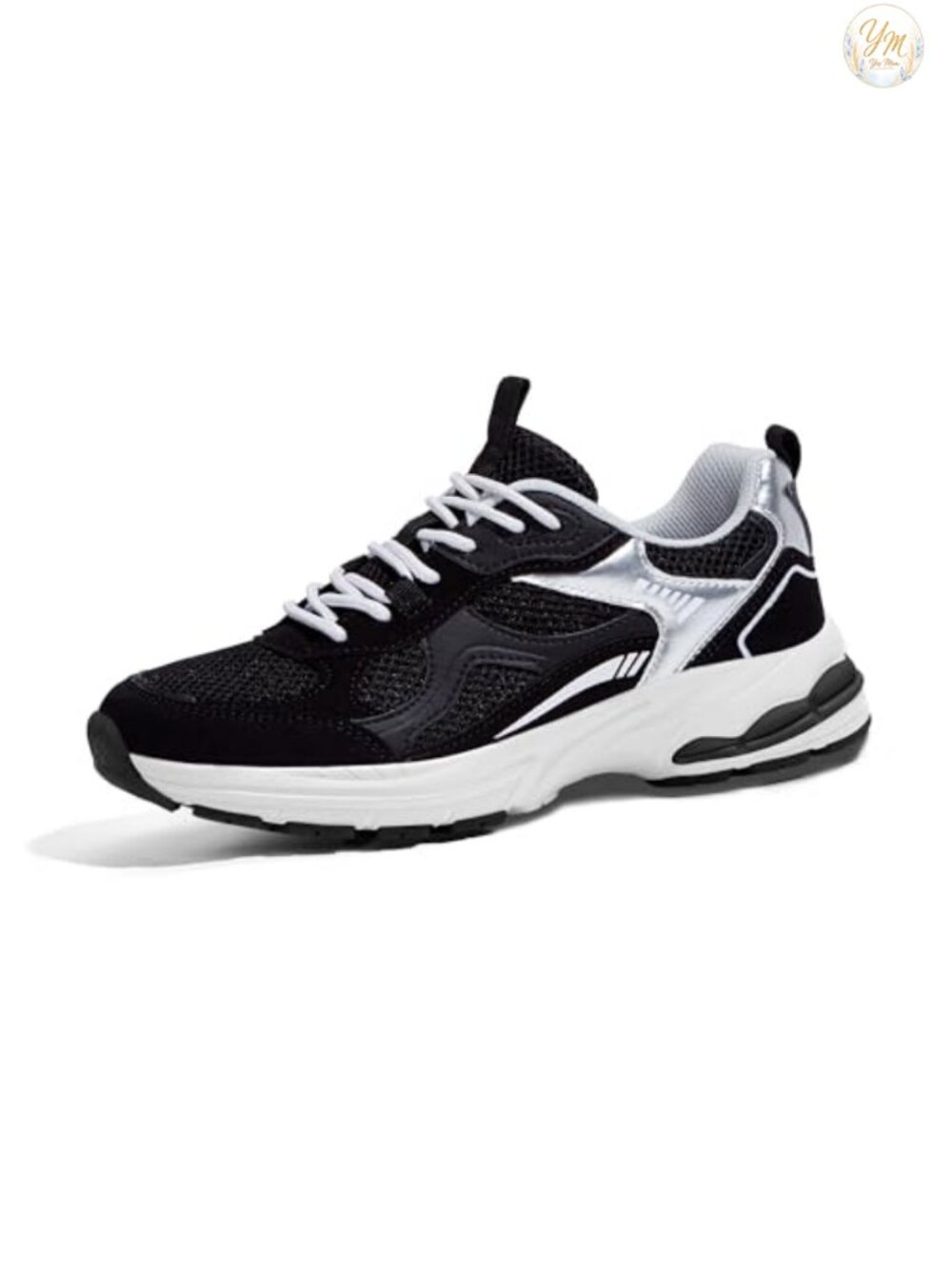 Women's Chunky Platform Sneakers Breathable Mesh Athletic Walking Shoes